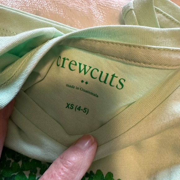 NWT Crewcuts Kids Tee with Green Four Leaf Clover Design - sold separately- - Picture 9 of 9